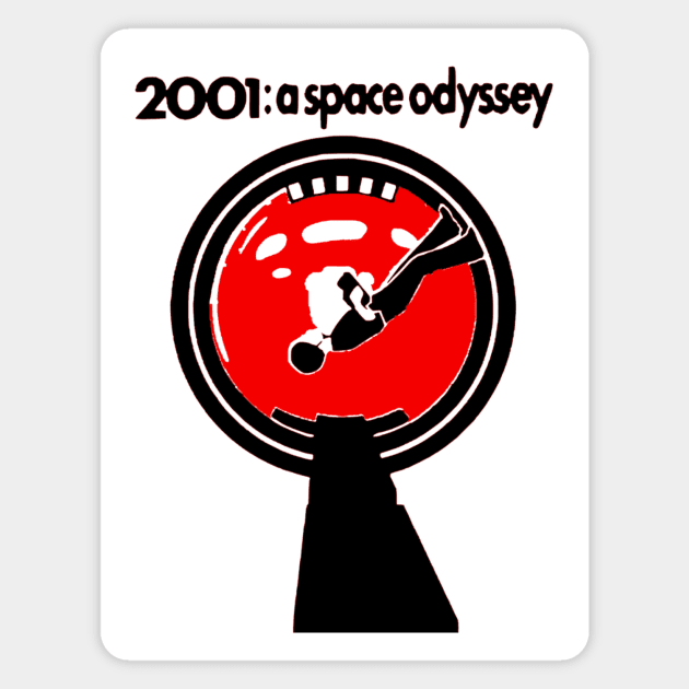 2001 A Space Odyssey Magnet by OtakuPapercraft